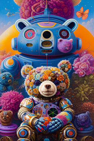 Cosmic Teddy Adventure ..
