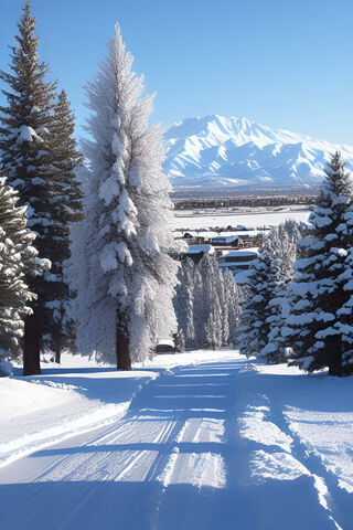 Winter Wonderland: A Snowy Escape ❄️🏔️