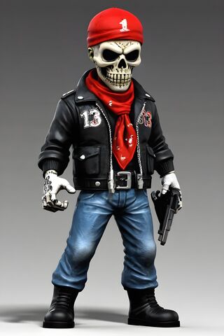 Bank Robber Skully and Associates
