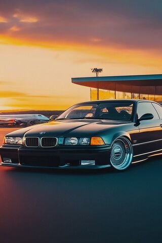 Sunset Ride: BMW Beauty..