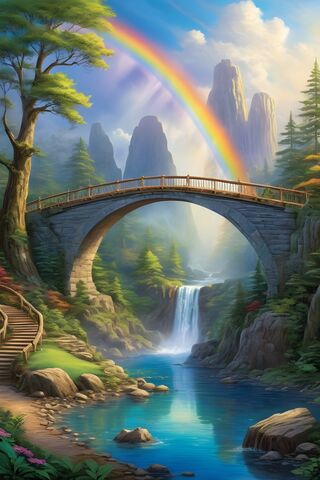 Enchanted Rainbow Bridg..
