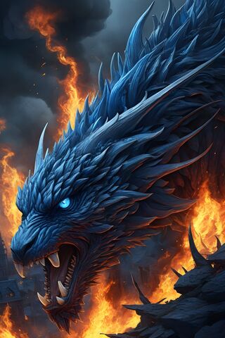 Blue Smoke Fire