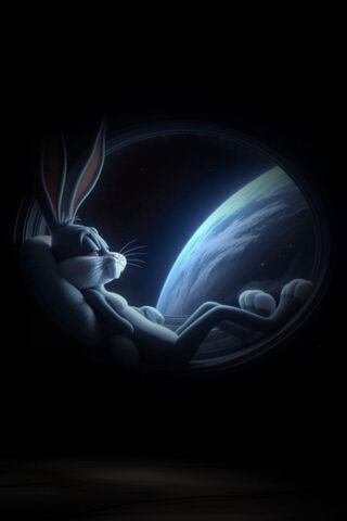 Bugs Bunny In The Space