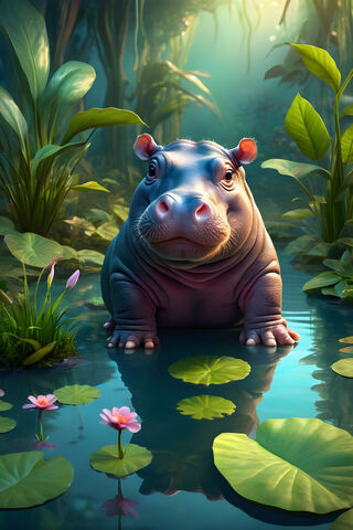 Baby Hippo