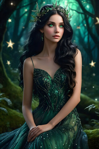 Beautiful Woodland Fairy