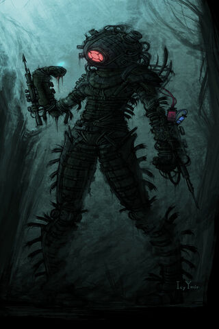 Mysterious Depths: The Abyssal Hunter 🌊👾