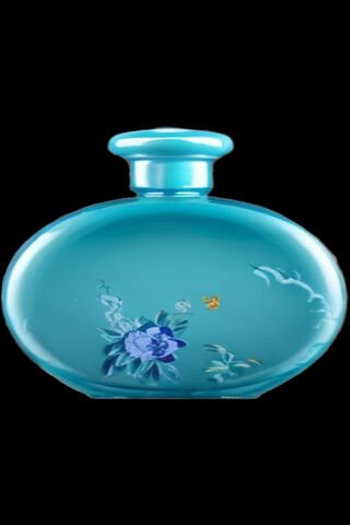 Elegant Blue Perfume Bottle 🌸💧