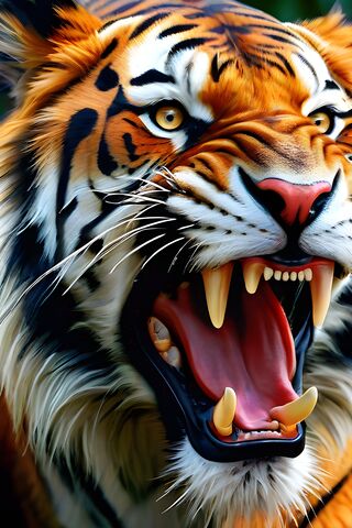Fierce Majesty: The Roar of the Wild 🐅