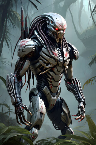 Cybernetic Hunter in th..
