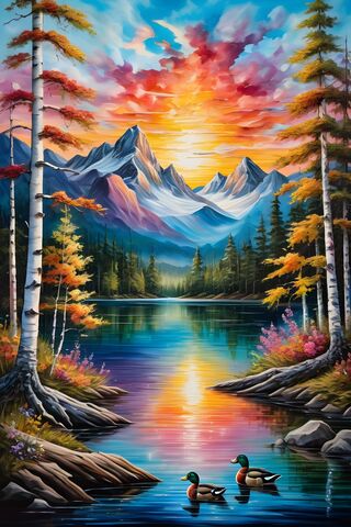 Beautiful Day In The Forest