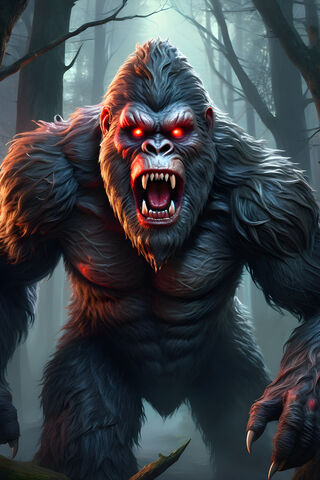Bigfoot and The Moon