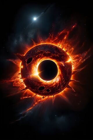 Cosmic Inferno 🌌🔥