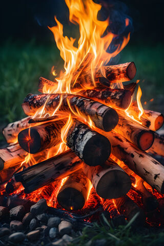 Cozy Campfire Vibes 🔥🌲