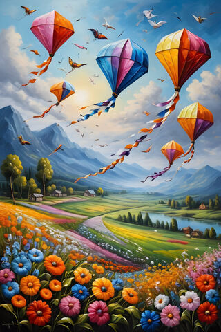 Beautiful Kites