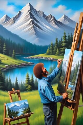 Bob Ross Tribute