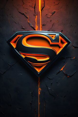 Black and Orange Superm..
