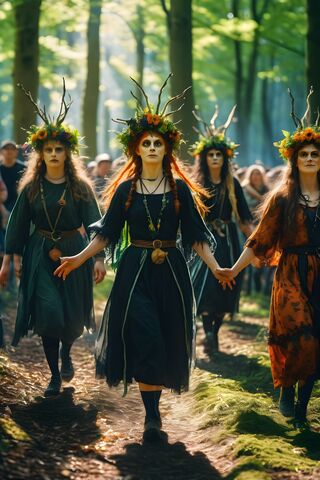 Beltane Festival Beech Witches