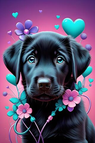 Black Lab Puppy