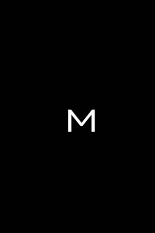 Minimalist Elegance: The Letter M