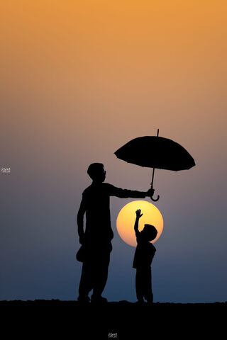 A Shield of Love 🌅☂️