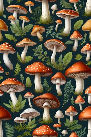 Botanical Mushrooms
