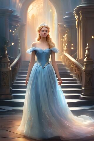 Enchanted Elegance: A Modern Cinderella 🌟👗