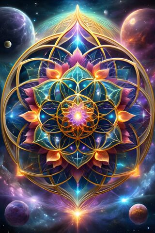 Cosmic Mandala 🌌✨