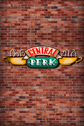 Central Perk Café Sign ☕️
