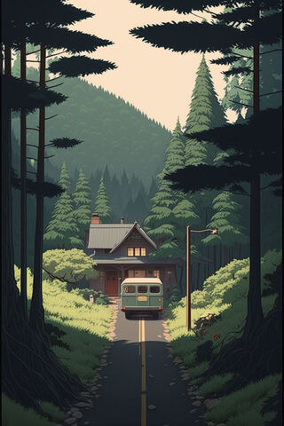 Serene Escape 🌲🏡