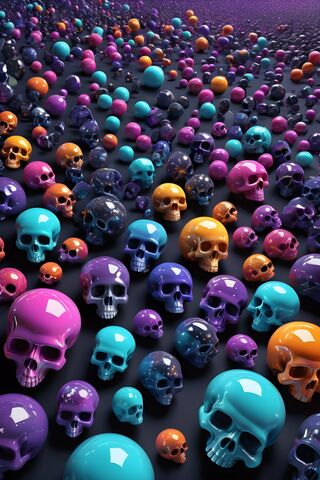 Colorful Skullz