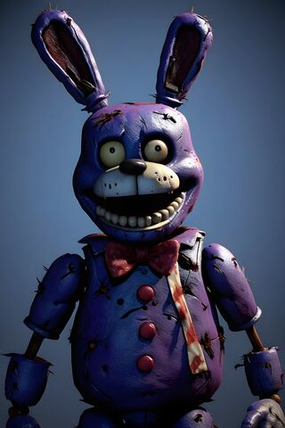 Cute Withered Bonnie