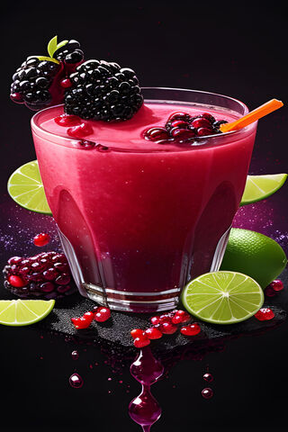 Berry Bliss Smoothie 🍓🍹