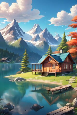 Cozy Cabin Nostalgic