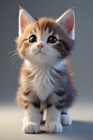 Adorable Fluffy Kitten 🐾