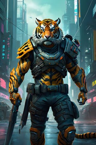 Urban Jungle: The Cyber Tiger