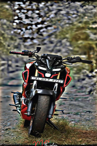 Sleek Power on Two Wheels 🏍️✨