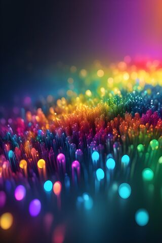 Vibrant Rainbow Glow 🌈✨