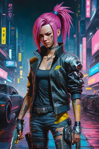 Neon Dreams: A Cyberpun..