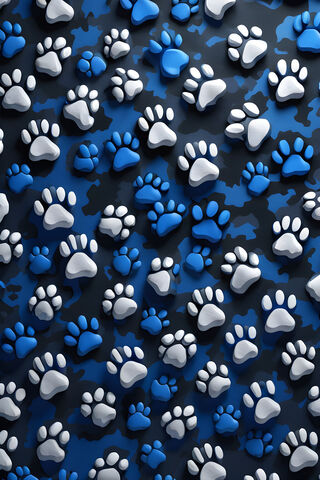 Camo Dog Paws