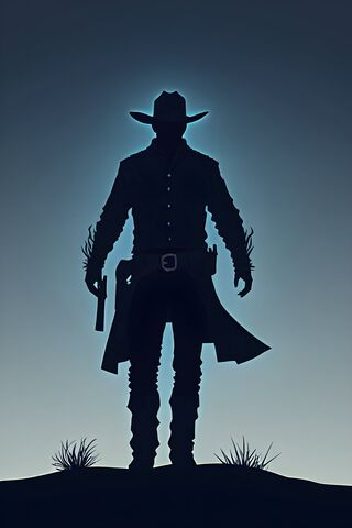 Cowboy Silhouette