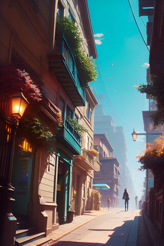 Charming Urban Escape 🌆✨