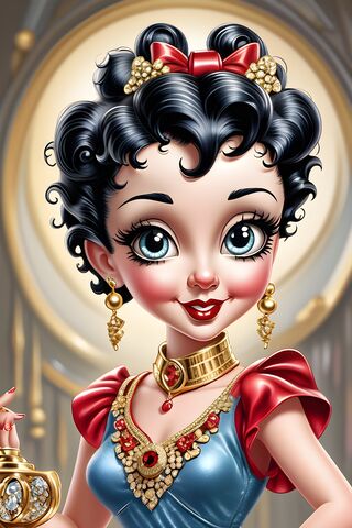 Adorable Betty Boop: A Vintage Charm