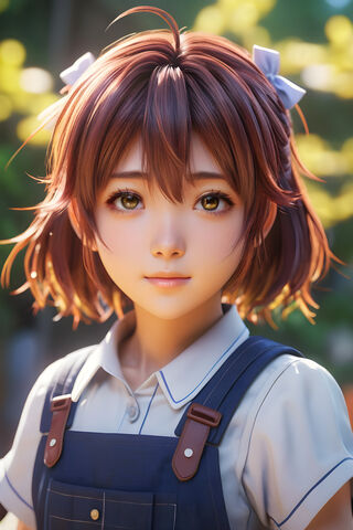 Clannad Nagisa Unreal Engine
