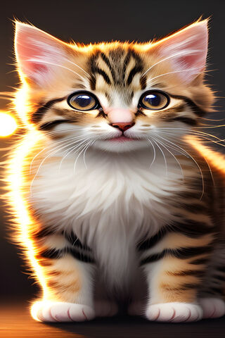 Adorable Tabby Kitten 🐾✨