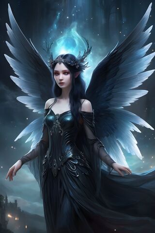 Enigmatic Celestial Guardian 🌌✨