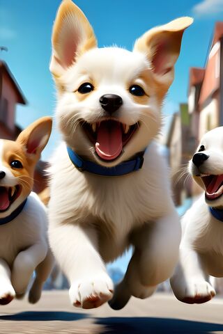 Cute Puppy Sime