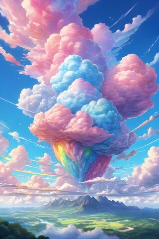Cotton Candy Explsion