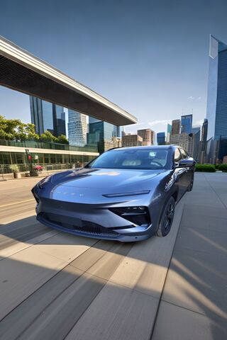 Sleek Urban Ride 🚗✨