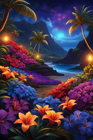 Colorful Beach