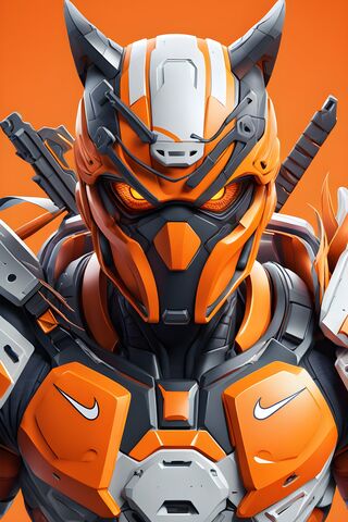 Futuristic Warrior in O..